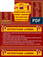 Chinese New Year - Sweet Corner Decoration Competition - Paud GCS 2022