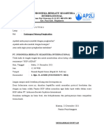 Pt. Indonesia Bersatu Sejahtera International: Perum Puri Kencana D-11 RT. 003 RW 003 Kec. Puri Kab. Mojokerto