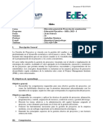 EdEx 2019 - 3 - Gestión de Proyectos PDF