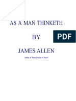 As A Man Thinketh