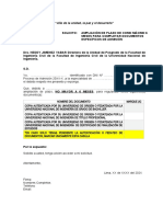 Formato - Carta Plazo