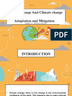 Climate Change Mitigation and Adaptation - PHYSICS GROUP