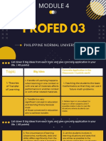 Profed03. Module 4 PDF