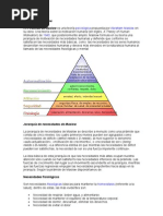 Pirámide de Maslow