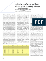 Cadmium Free Brazing Alloys