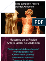 Músculos de La Región Antero-Lateral Del Abdomen