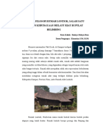 Makna Bagan Rumah Lontiok Sebagai Salah Satu Warisan Kebudayaan Melayu Riau Di Pulau Belimbing
