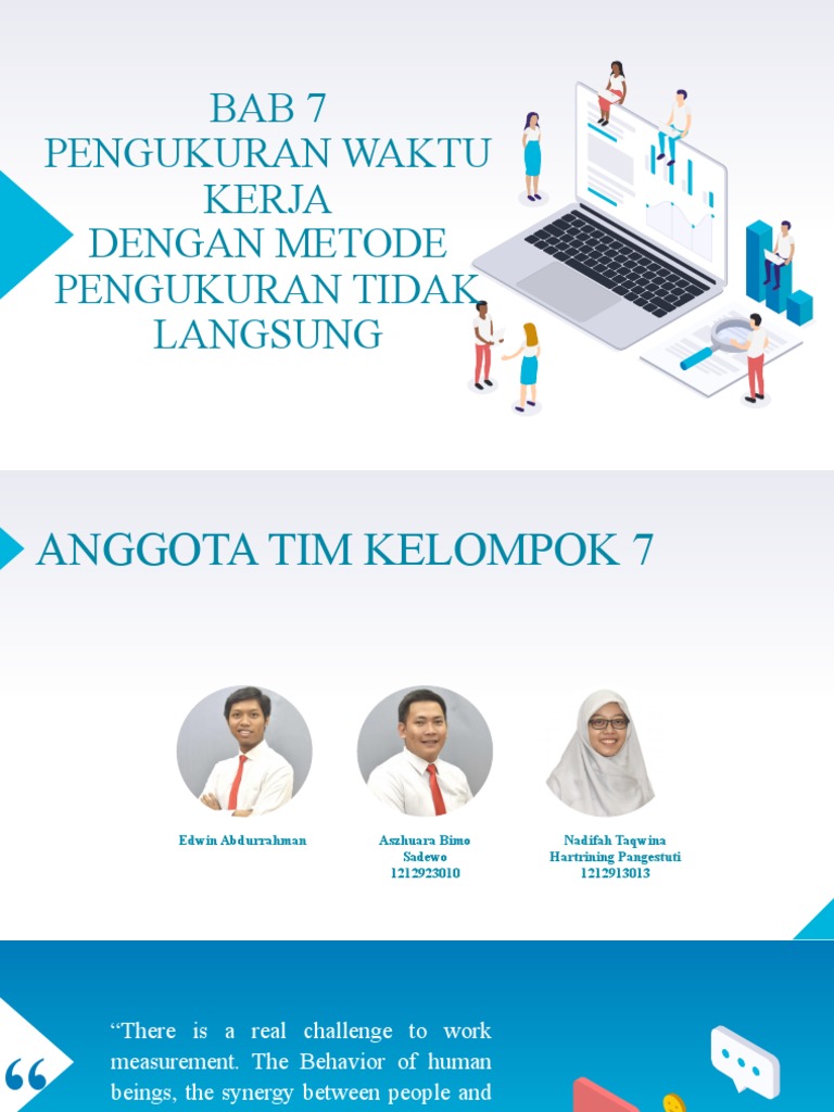 Pengukuran Waktu Kerja Tidak Langsung | PDF | Metode & Bahan Ajar ...