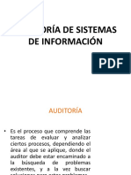 Auditoría de Sistemas de Información Presentación - Clase - Intro - Ok - CL00