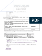 Evaluacion Quimestral primeroBlLL