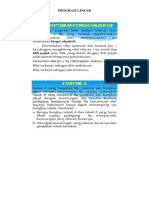 Program Linear PDF