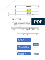 Flujos de caja de bonos y acciones