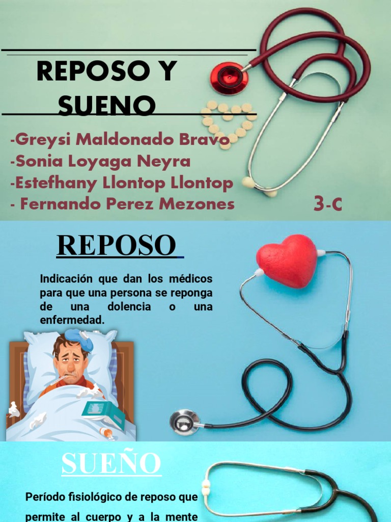 Importancia del Reposo y Sueño | PDF | Salud y bienestar | Estilo de vida