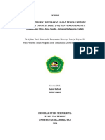 PCI] Analisis Tingkat Kerusakan Jalan dengan Metode Pavement Condition Index (PCI) dan Penanganannya