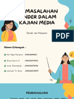 Kelompok 9 - Permasalahan Gender Dalam Kajian Media PDF