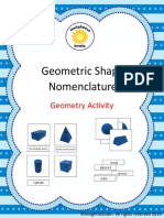 GeometricSolidsNomenclatureActivitySet PDF