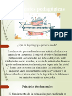 Corrientes Pedagogicas