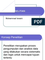 Metode Penelitian: Muhammad Isnaini