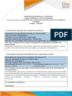 Guía para El Desarrollo Del Componente Pràctico y Rúbrica de Evaluación - Unidad 1 - Tarea 2 - Componente Práctico - Prácticas Simuladas