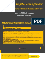 Job Analysis and Talent Management Process