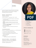 Jessa Mae Bandong Resume