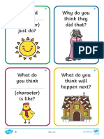 Reading Prompts For Parents