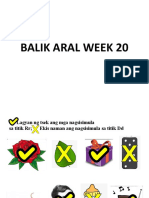 Balik Aral Week 20