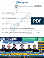 Prayaas Maths Paper 7