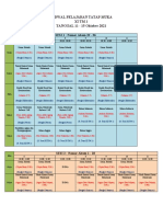 JADWAL TATAP MUKA KELAS XI TM 1 - 11 S.D. 15 Oktober 2021