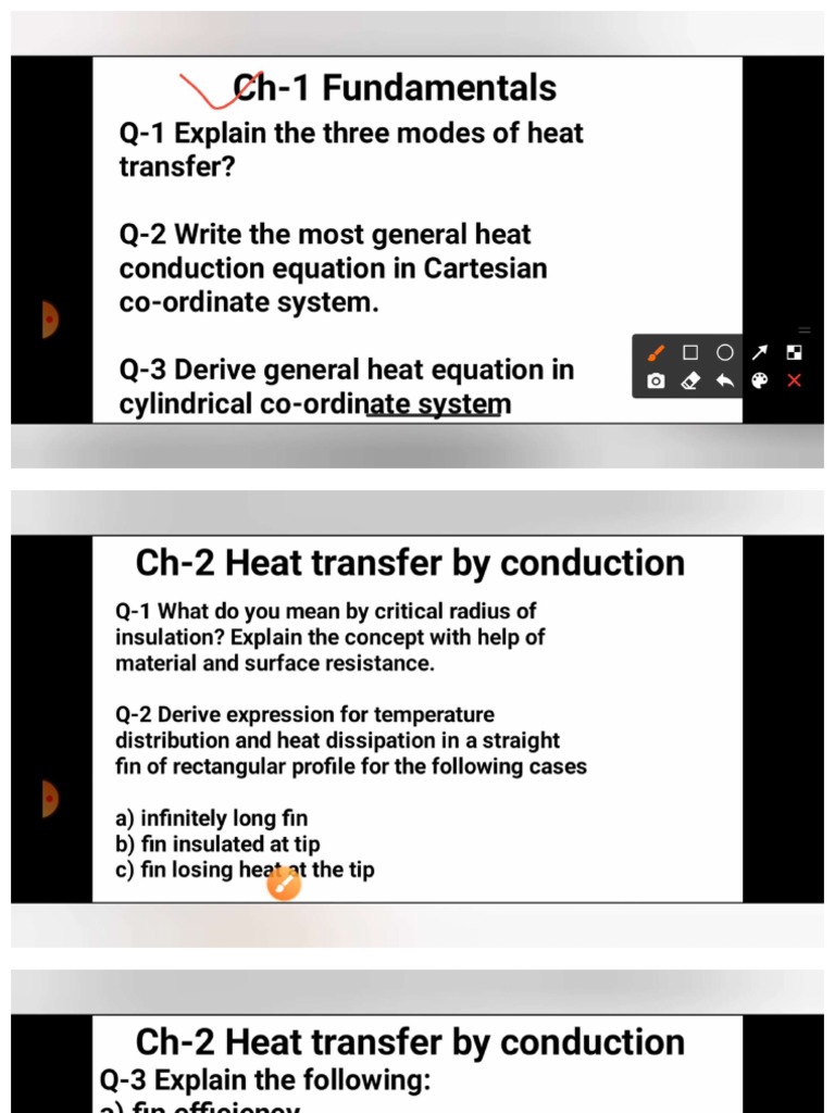 Heat Transfer Important Questions For GTU PDF PDF