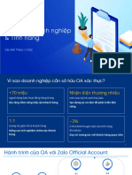 Zalo OA - Tính Năng - VF PDF