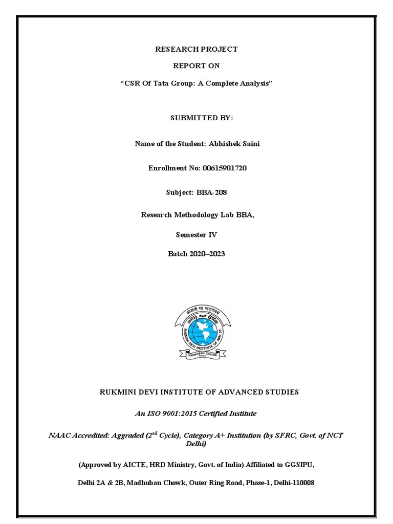 Final RM Lab PDF Corporate Social Responsibility Data