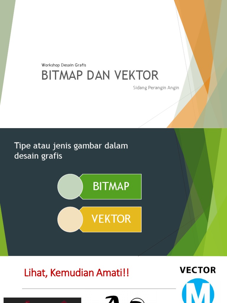 Perbedaan Gambar Bitmap dan Vektor | PDF