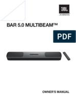 JBL - SB - Bar 5.0 MultiBeam - Owner's Manual - EN