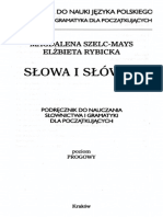 Słowa I Słówka Rybicka Elżbieta, Szelc-Mays Magdalena PDF