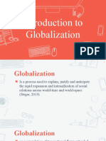 Introduction to Globalization Processes and Concepts