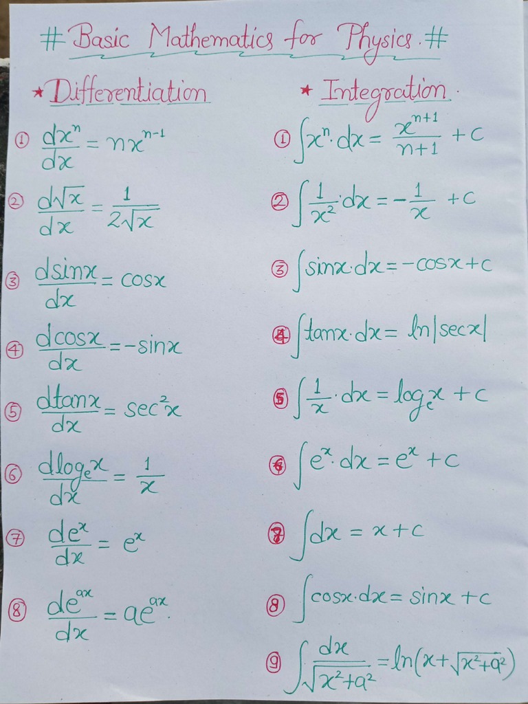 01 Basic Mathematics | PDF