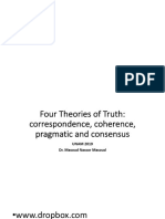 4 THEORIES OF TRUTH Handout