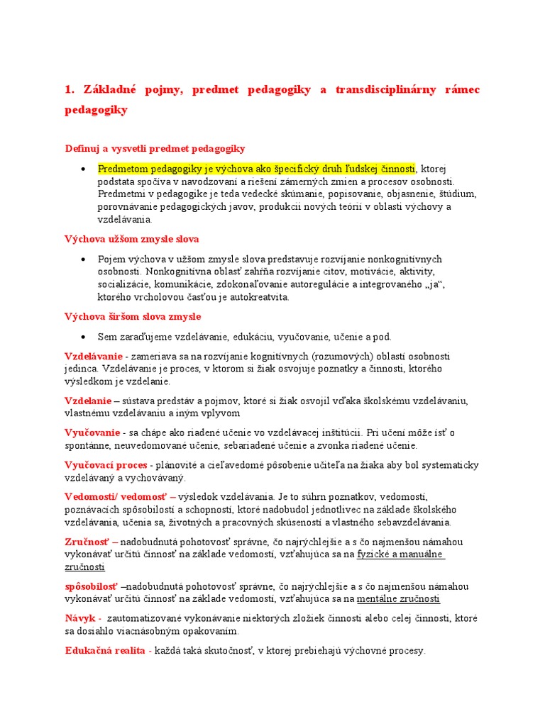 Teoreticke Zaklady Pg Letny Semester WWW Studujes sk PDF