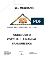 Overhauling a Manual Transmission