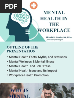 Mental Health in The Workplace | PDF | Mental Disorder | Occupational ...