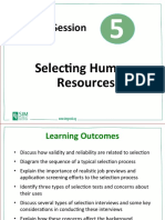 HR Selection Process Guide