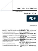 BizHub 450i Parts List