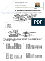 Prueba Diagnóstica Matemáticas 4° Año 2023