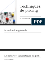 Supportdecours - Techniques - Pricing