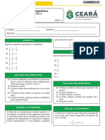 PROVA - COMENTADA 1 Serie Matematica 2023.1 PDF