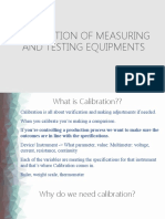 Calibration