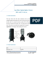 Dome Type Fiber Optical Splice Closure Ssc-Xxh-V-1/4A-Xx: 1. Product Introduction