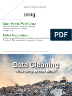 Cleaning Dirty Data with Open Refine and Data Wrangler