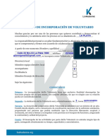 ANEXO 11 - Acuerdo de Incorporación de Voluntario - Gianni Greatti Firmado